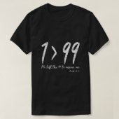 Er Verließ die 99, um mich Luke Christlich Grace G T-Shirt (Design vorne)