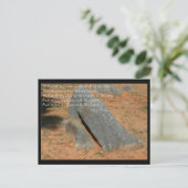 Er versteckt mein Soul Postkarte (Stehend Vorderseite)