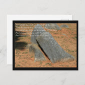 Er versteckt mein Soul Postkarte (Vorne/Hinten)