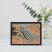 Er versteckt mein Soul Postkarte (Stehend Vorderseite)