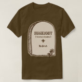 Er versuchte T-Shirt (Design vorne)