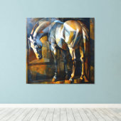 Er war ein Held Leinwanddruck (Insitu (Holzboden))