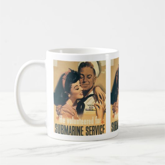 Er war für den U-Boot-Dienst Kaffeetasse (Links)