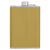 Er weiß, wann du getrunken hast flachmann (Rückseite)