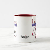 Er weiß, was los ist: Fragen Sie ihn! Tasse (Mittel)