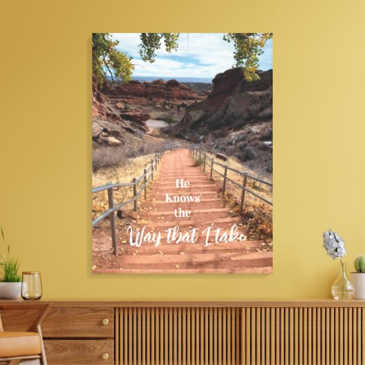 Er weiß, wie ich das nehme leinwanddruck (Insitu (Wohnzimmer))