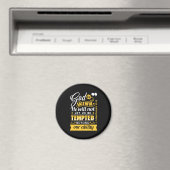 Er wird dich nicht versuchen lassen – Bibelvers Magnet (In Situ (Geschirrspüler))