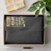 Er wird dich nicht versuchen lassen – Bibelvers Seidenpapier (Geschenk)