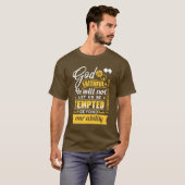 Er wird dich nicht versuchen lassen – Bibelvers T-Shirt (Vorne ganz)