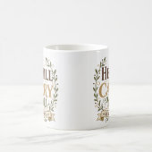 Er wird dich tragen Christliches Bibelzitat Kaffeetasse (Mittel)