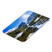 Er wird die Berge inspirierendes Foto Zitat zu bew Magnet (Linke Seite)