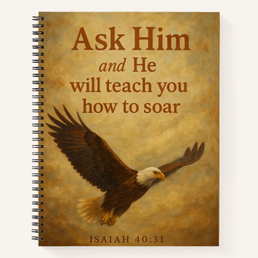 Er wird dir beibringen, wie man aufsteigt notizblock (Vorderseite)