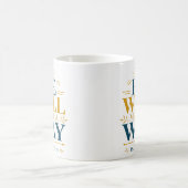 Er wird einen Weg finden Biblische Hoffnung Zitat Kaffeetasse (Mittel)