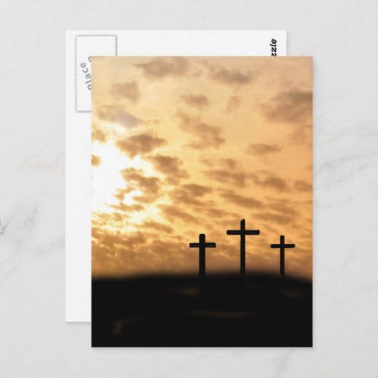 Er wird gestiegen! postkarte (Vorne/Hinten)