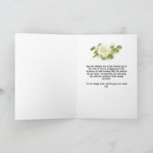 Er wird jede Träne abwischen: Eine Christliche Sym Karte (Innenseite)