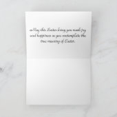 Er wird - Ostern-Gruß-Karte gestiegen Karte (Innenseite)