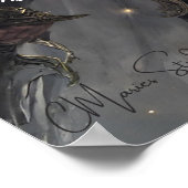 Er wird seine Engel anweisen, dich zu beschützen. Poster (Ecke)