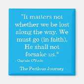 Er wird uns nicht von Magnet abhalten (Vorne)