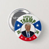 ER WIRD ZURÜCK SEIN! BUTTON (Vorne & Hinten)