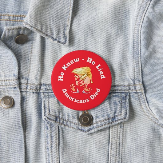 er wusste, er log, button (Beispiel)