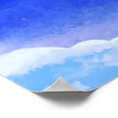 Er zählt die Kunst der "Stars Wall" Poster (Ecke)