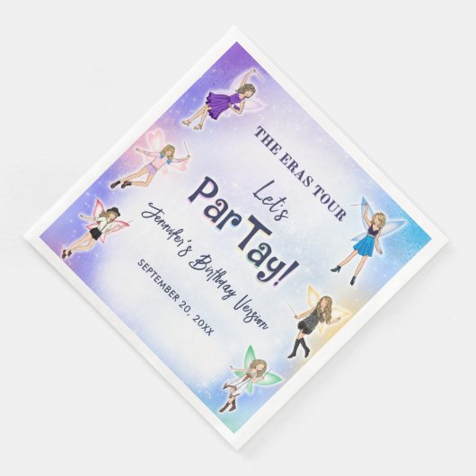 Era Birthday Party Serviette (Ecke)