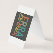 Era Explorer: Reise durch die Zeit im Spektrum Visitenkarten (Vorderseite)