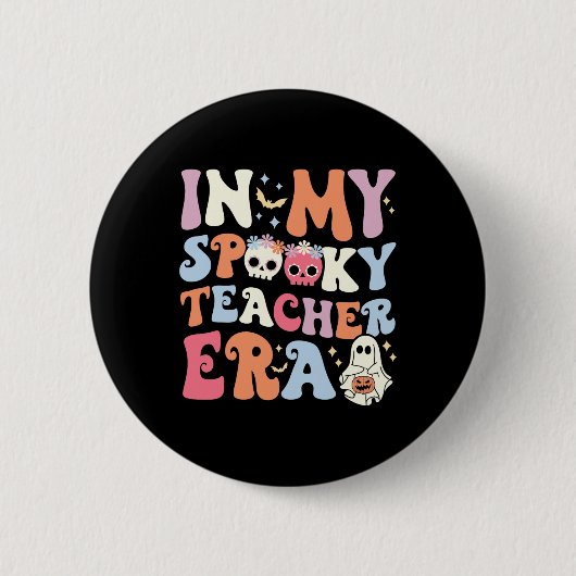 Era Halloween, Groovy Witchy T Button (Vorderseite)