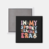 Era Halloween, Groovy Witchy T Magnet (Vorderseite/Rückseite)