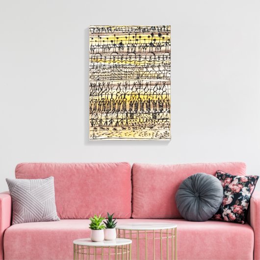 ERA-Kühlung in einem Hot-Zone-Garten | Paul Klee | Leinwanddruck (Insitu (Wohnzimmer))