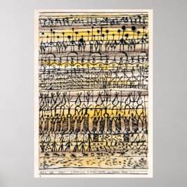 ERA-Kühlung in einem Hot-Zone-Garten | Paul Klee | Poster