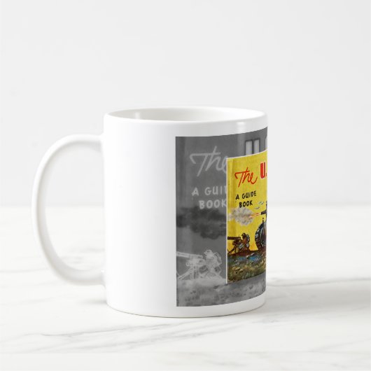 ERA U.S. ARMY BOOK COFFEE TASSE des Zweiten Weltkr (Links)