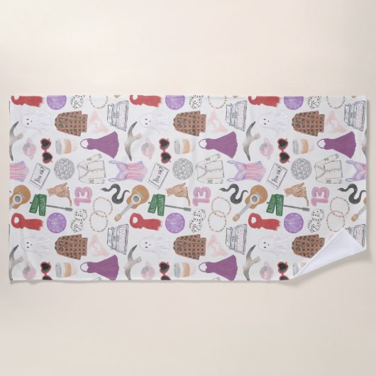 Eras Beach Handtuch (Vorderseite)