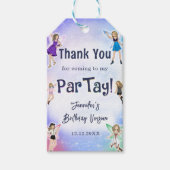 Eras Birthday Party Danke Geschenkanhänger (Vorderseite)