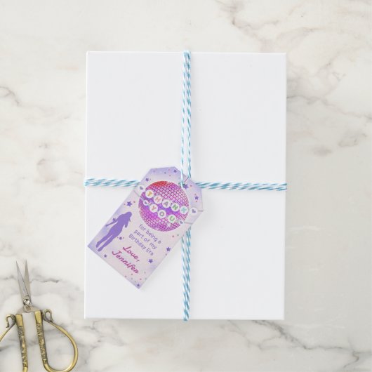 Eras Birthday Party Freundschaft Bracelet Vielen D Geschenkanhänger (Mit Garn)