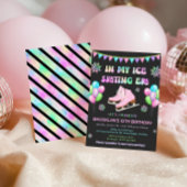 Eras Ice Skating Birthday Invitation Einladung