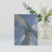 Erasmus-Brücke, Rotterdam Postkarte (Stehend Vorderseite)