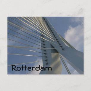 Erasmus-Brücke, Rotterdam Postkarte