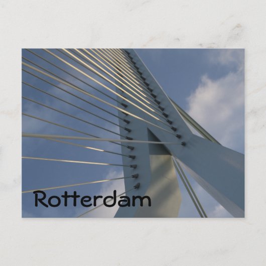 Erasmus-Brücke, Rotterdam Postkarte (Vorderseite)