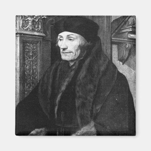 Erasmus-Portrait Magnet (Vorne)