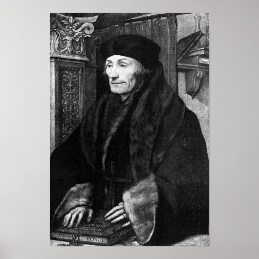 Erasmus-Portrait Poster (Vorne)
