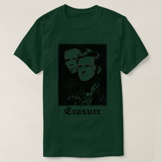 Erasure 80er Retro Design T-Shirt (Design vorne)