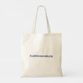 Erath Democrats Tote Bag Tragetasche (Rückseite)