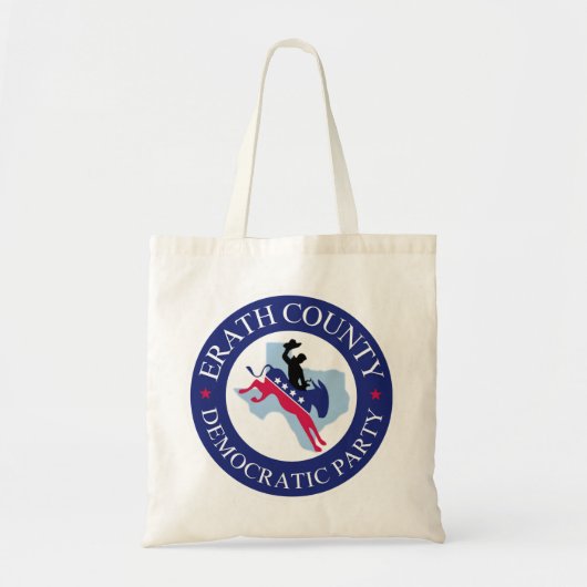 Erath Democrats Tote Bag Tragetasche (Vorne)