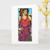 Erato Greeting Card Karte (Gelbe Blume)