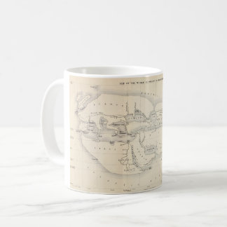 Eratosthenes' Karte der bekannten Welt Kaffeetasse
