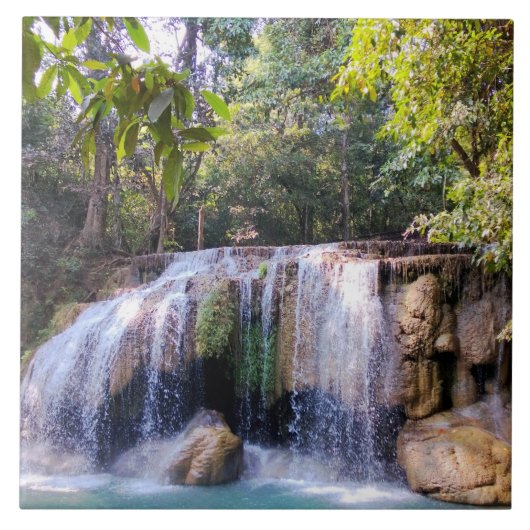 Erawan-Nationalpark, Thailand, Fliese (Vorderseite)