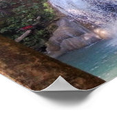 Erawan-Nationalpark, Thailand, Poster (Ecke)