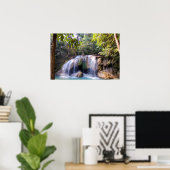 Erawan-Nationalpark, Thailand, Poster (Heimbüro)