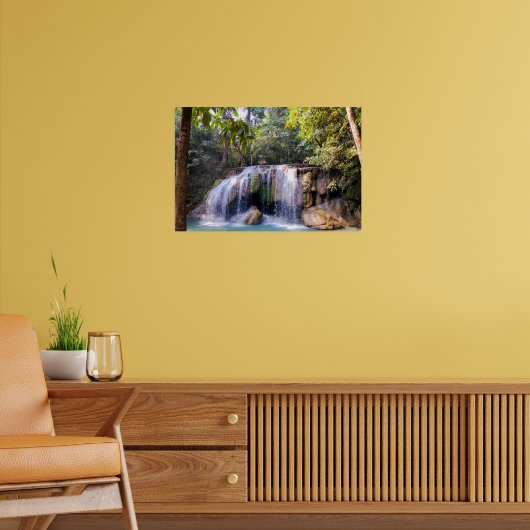 Erawan-Nationalpark, Thailand, Poster (Wohnzimmer 2)